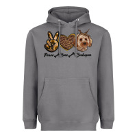 Storm peace love cockapoo Heavyweight Hoodie - RanaPortraitStore