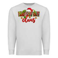 Dove Grey christmas pop pop claus Premium Sweatshirt - FaDigitalArtStudio