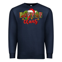Navy christmas pop pop claus Premium Sweatshirt - FaDigitalArtStudio