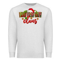 Oatmeal Heather christmas pop pop claus Premium Sweatshirt - FaDigitalArtStudio