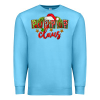 Ocean Blue christmas pop pop claus Premium Sweatshirt - FaDigitalArtStudio
