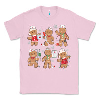 Bubblegum Pink nurse gingerbread Classic Tee - MaliasSmallBusiness
