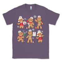 Lavender nurse gingerbread Classic Tee - MaliasSmallBusiness