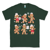 Sports Green nurse gingerbread Classic Tee - MaliasSmallBusiness