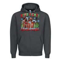 Smoke barn lights and silent nights Zipper Hoodie - MaliasSmallBusiness
