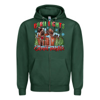 Sports Green barn lights and silent nights Zipper Hoodie - MaliasSmallBusiness