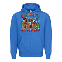 True Royal barn lights and silent nights Zipper Hoodie - MaliasSmallBusiness