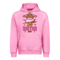 Fuchsia Pink world's best sister ever Urban Hoodie - Jasminsmagicworld