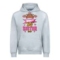 Heather Grey world's best sister ever Urban Hoodie - Jasminsmagicworld