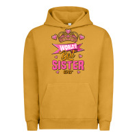 Pigment Peanut Butter world's best sister ever Urban Hoodie - Jasminsmagicworld