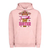 Pigment Salmon world's best sister ever Urban Hoodie - Jasminsmagicworld