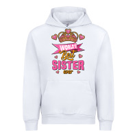 White world's best sister ever Urban Hoodie - Jasminsmagicworld