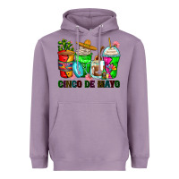 Lavender cinco de mayo coffee cups Heavyweight Hoodie - Zillion Design Studio