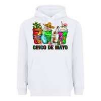 White cinco de mayo coffee cups Heavyweight Hoodie - Zillion Design Studio