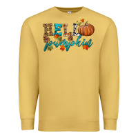 Antique Gold hello pumpkin Premium Sweatshirt - HRA Design Shop