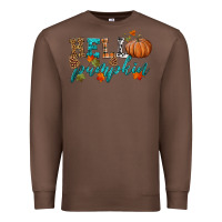 Chestnut hello pumpkin Premium Sweatshirt - HRA Design Shop