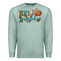 Seafoam hello pumpkin Premium Sweatshirt - HRA Design Shop