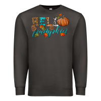 Smoke hello pumpkin Premium Sweatshirt - HRA Design Shop