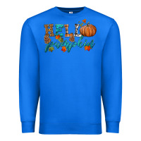 True Royal hello pumpkin Premium Sweatshirt - HRA Design Shop