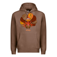 Chestnut thanksgiving turkey Premium Hoodie - AdoDesignShop