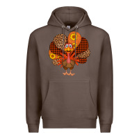 Coffee thanksgiving turkey Premium Hoodie - AdoDesignShop