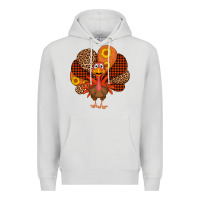 Dove Grey thanksgiving turkey Premium Hoodie - AdoDesignShop