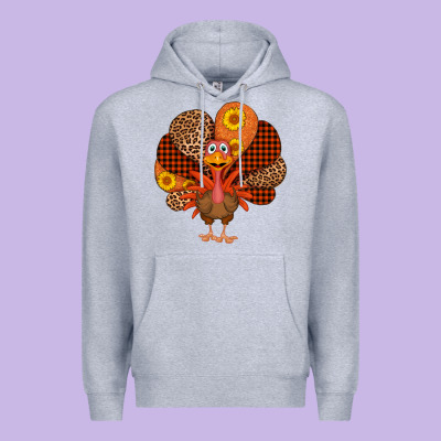 Thanksgiving Turkey Premium Hoodie Designed By Adodesignshop