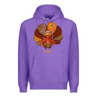 Purple thanksgiving turkey Premium Hoodie - AdoDesignShop