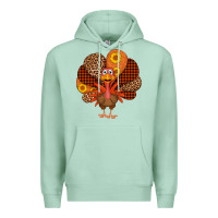Seafoam thanksgiving turkey Premium Hoodie - AdoDesignShop