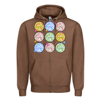 Chestnut disco balls Zipper Hoodie - MaliasSmallBusiness