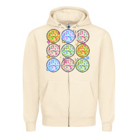 Sandshell disco balls Zipper Hoodie - MaliasSmallBusiness