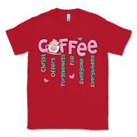 Red coffee and christ Classic Tee - MaliasSmallBusiness