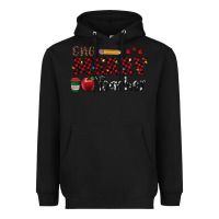 Black one merry teacher Heavyweight Hoodie - RanaPortraitStore