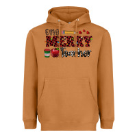 Meerkat one merry teacher Heavyweight Hoodie - RanaPortraitStore