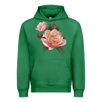 Emerald State Of Grace Rose Urban Hoodie - LillyAllenDesigns