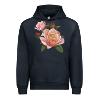 Navy State Of Grace Rose Urban Hoodie - LillyAllenDesigns