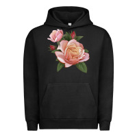 Pigment Black State Of Grace Rose Urban Hoodie - LillyAllenDesigns