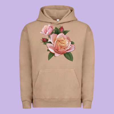 State Of Grace Rose Urban Hoodie Designed By Lillyallendesigns