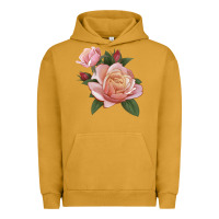 Pigment Peanut Butter State Of Grace Rose Urban Hoodie - LillyAllenDesigns