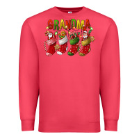 Cardinal christmas grandma Premium Sweatshirt - FaDigitalArtStudio