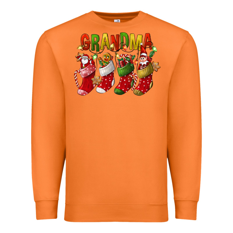 Christmas Grandma Premium Sweatshirt by FaDigitalArtStudio | Teevron