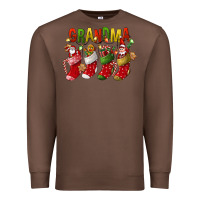 Chestnut christmas grandma Premium Sweatshirt - FaDigitalArtStudio