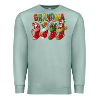 Seafoam christmas grandma Premium Sweatshirt - FaDigitalArtStudio