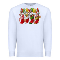 White christmas grandma Premium Sweatshirt - FaDigitalArtStudio