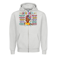 Dove Grey you are beautiful victorious enough strong Zipper Hoodie - MaliasSmallBusiness