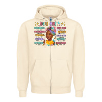 Sandshell you are beautiful victorious enough strong Zipper Hoodie - MaliasSmallBusiness