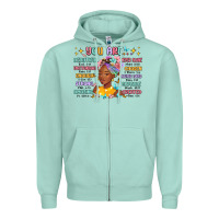 Seafoam you are beautiful victorious enough strong Zipper Hoodie - MaliasSmallBusiness