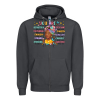 Smoke you are beautiful victorious enough strong Zipper Hoodie - MaliasSmallBusiness