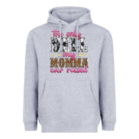 Heather Grey the only hell my momma ever raised Heavyweight Hoodie - texasbilliewilder