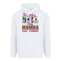 White the only hell my momma ever raised Heavyweight Hoodie - texasbilliewilder